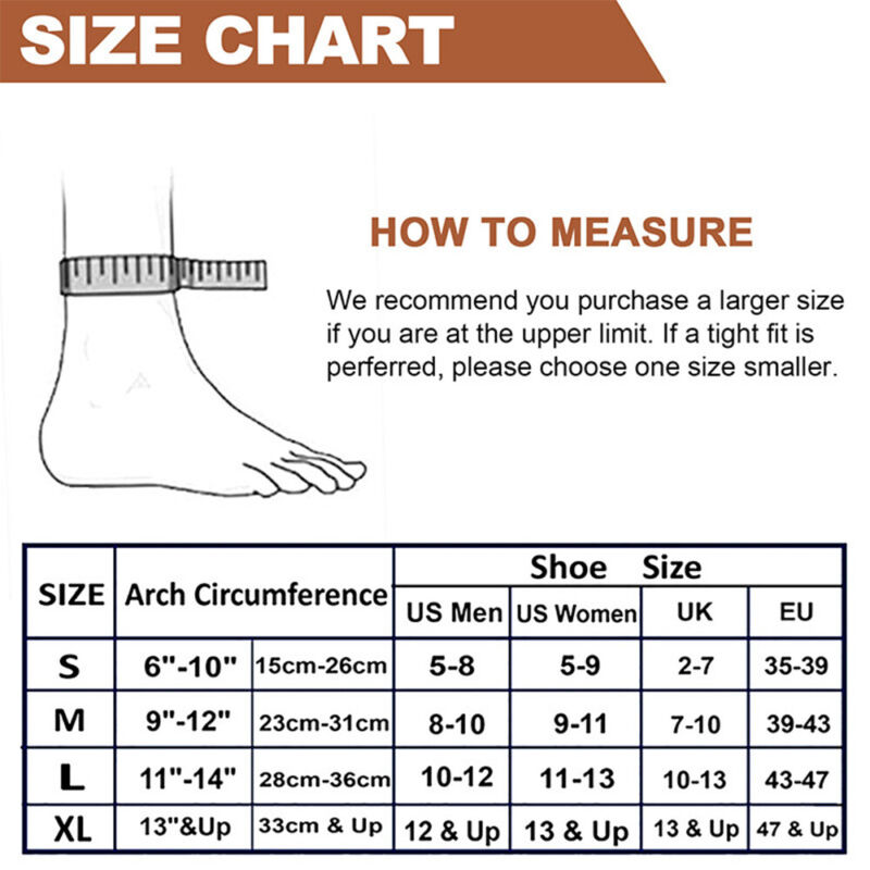 Copper Ankle Support Brace Compression Sleeve