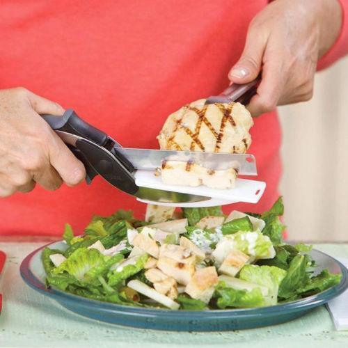 Quik-Cut - 2-in-1 Knife & Cutting Board