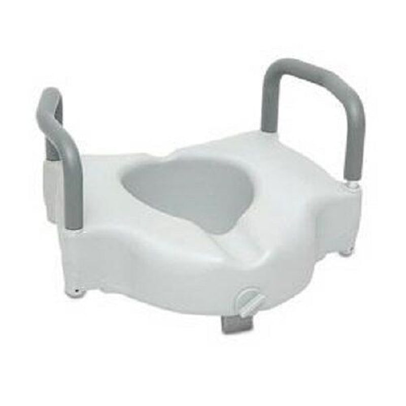Toilet Seat Riser with Removable Arms