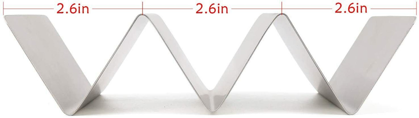 Taco Holder Stand (Stainless Steel)
