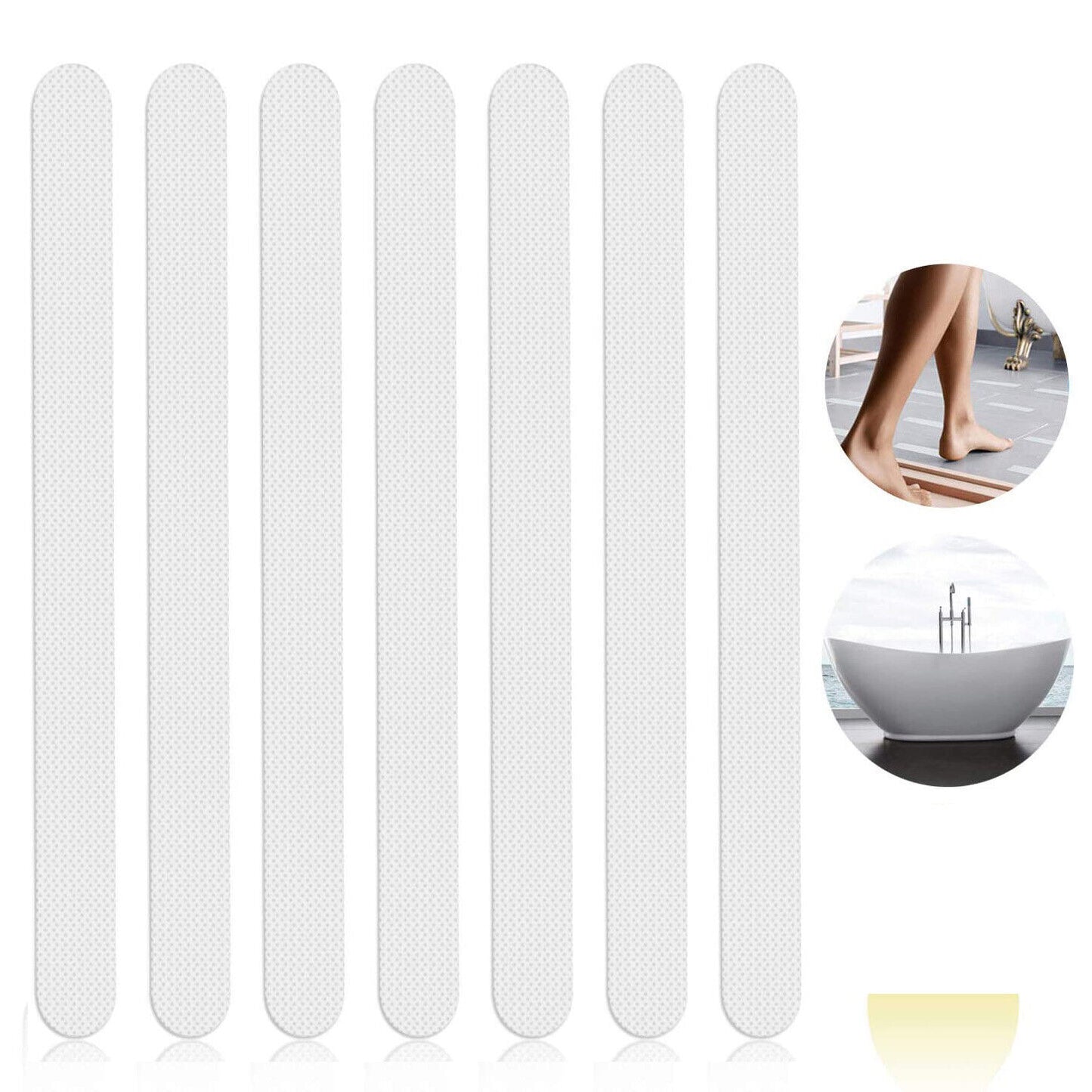 Bath & Shower Anti Slip Safety Stickers (Pack of 24)