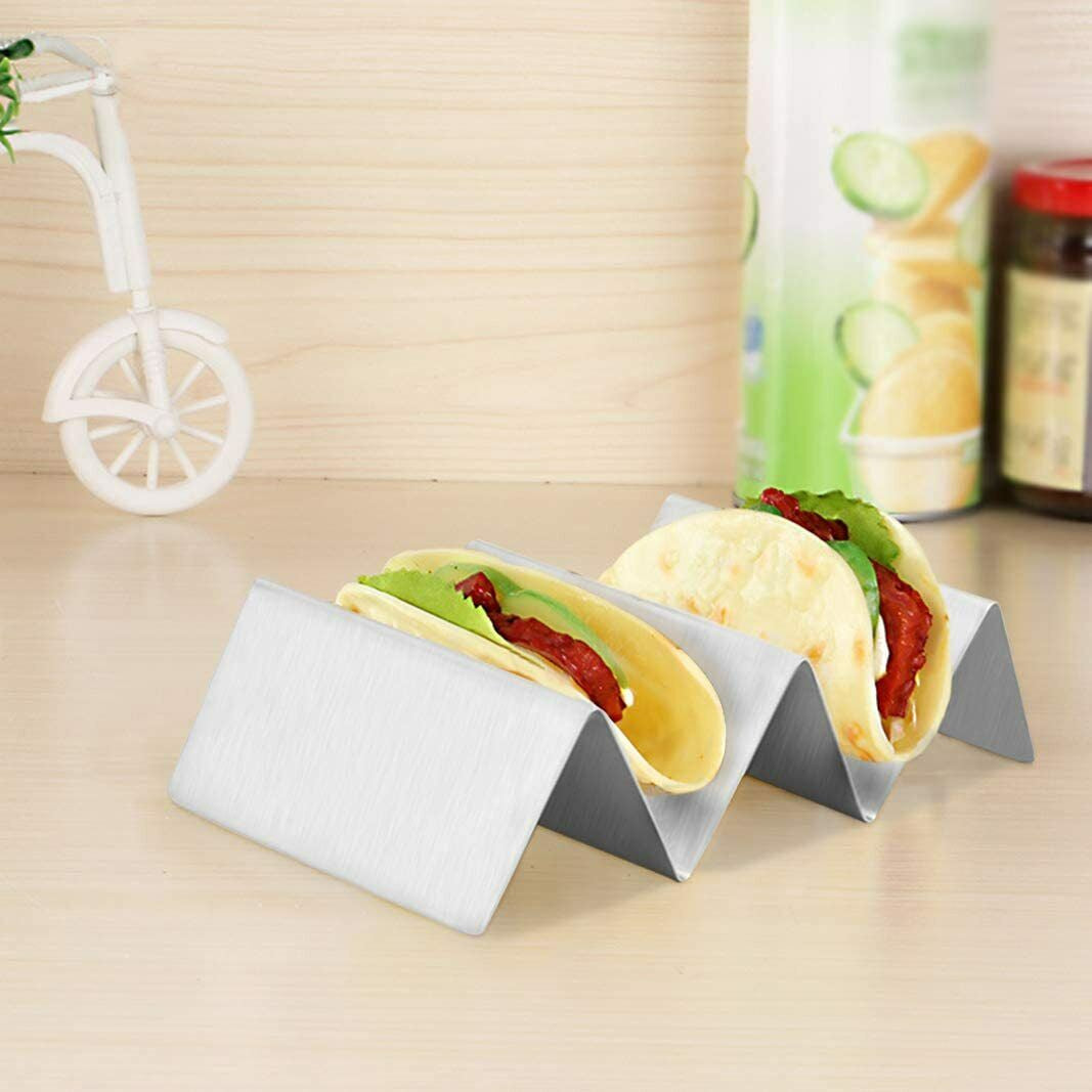Taco Holder Stand (Stainless Steel)