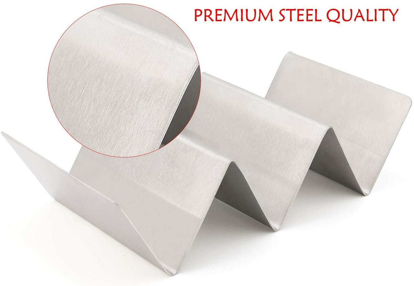Taco Holder Stand (Stainless Steel)