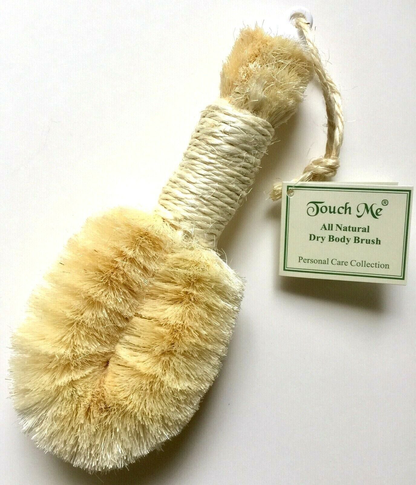 Natural Bath Body Brush - Sisal Bristle Scrubber