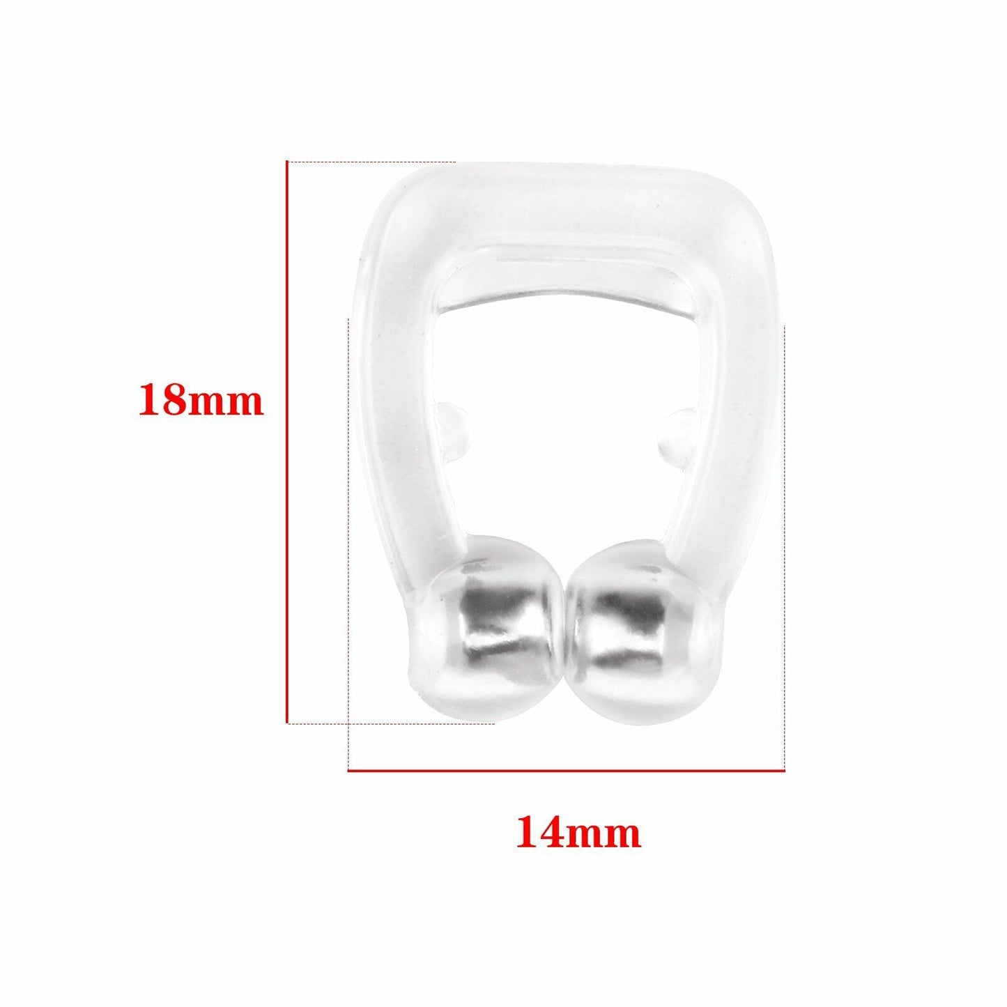 Magnetic Anti-Snore Nose Clips (4-Pack)