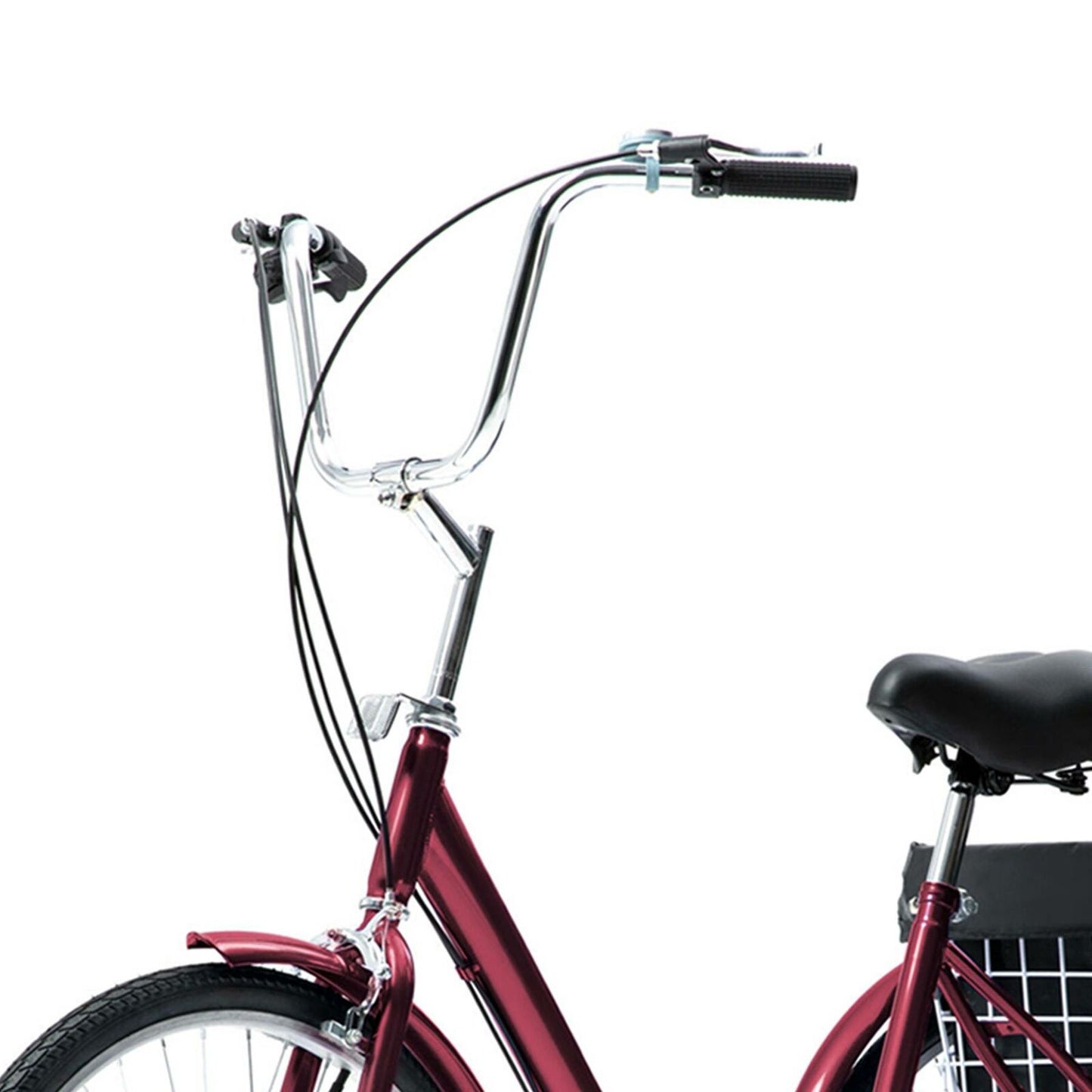 Adult Tricycle Cruiser with Large Basket