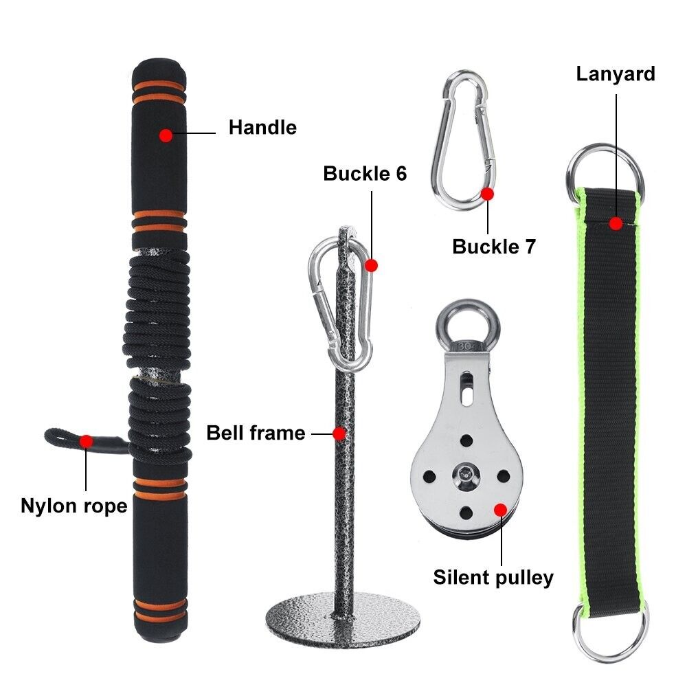 Arm Strength Pulley & Cable Set