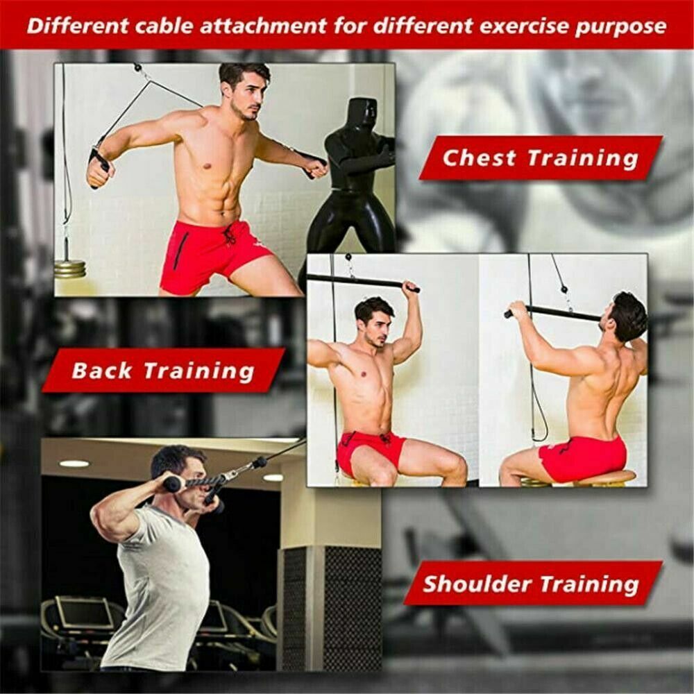 Arm Strength Pulley & Cable Set