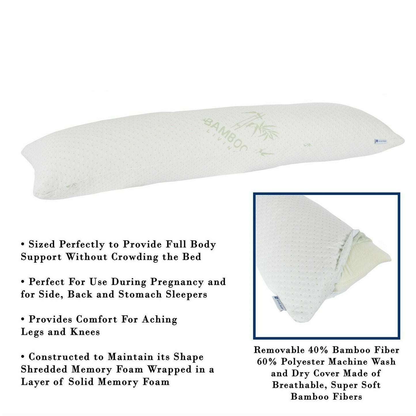 Memory Foam Body Pillow