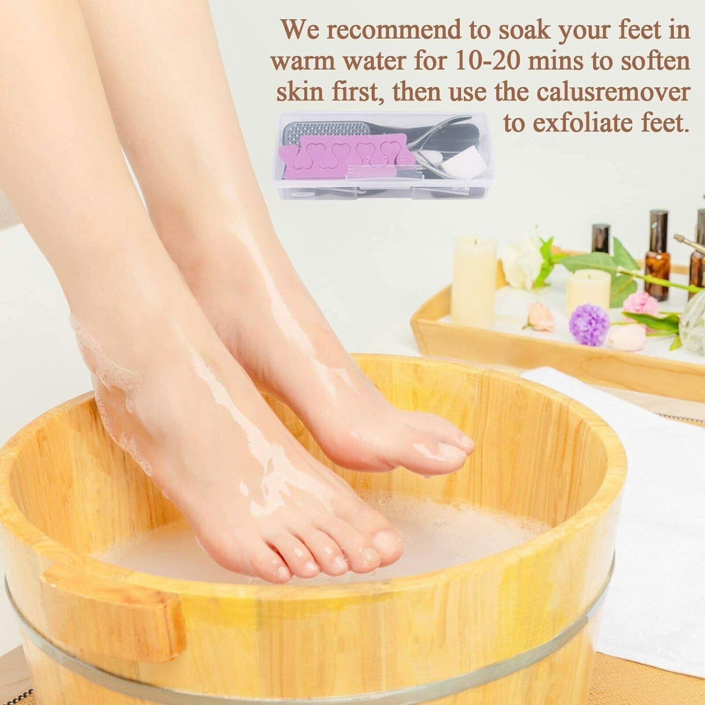 10 Piece Pedicure Tool Set