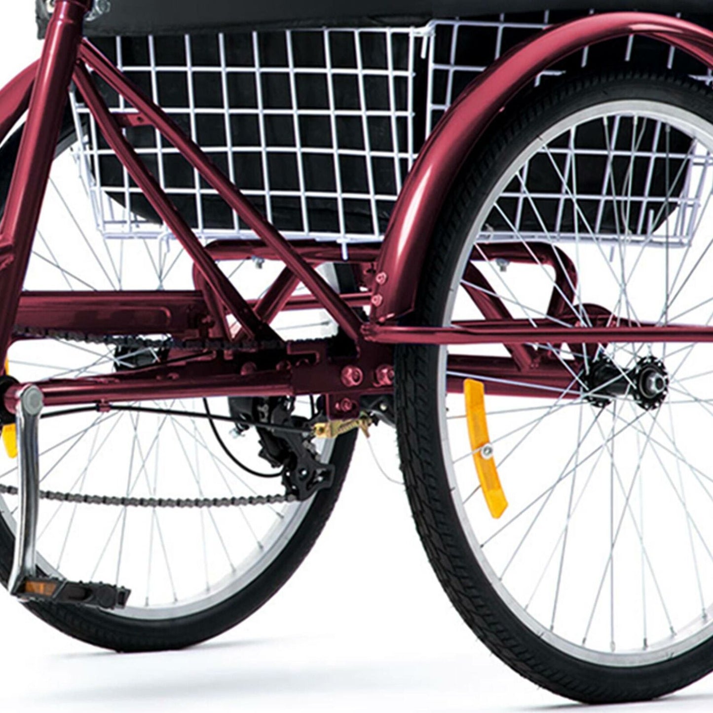 Adult Tricycle Cruiser with Large Basket
