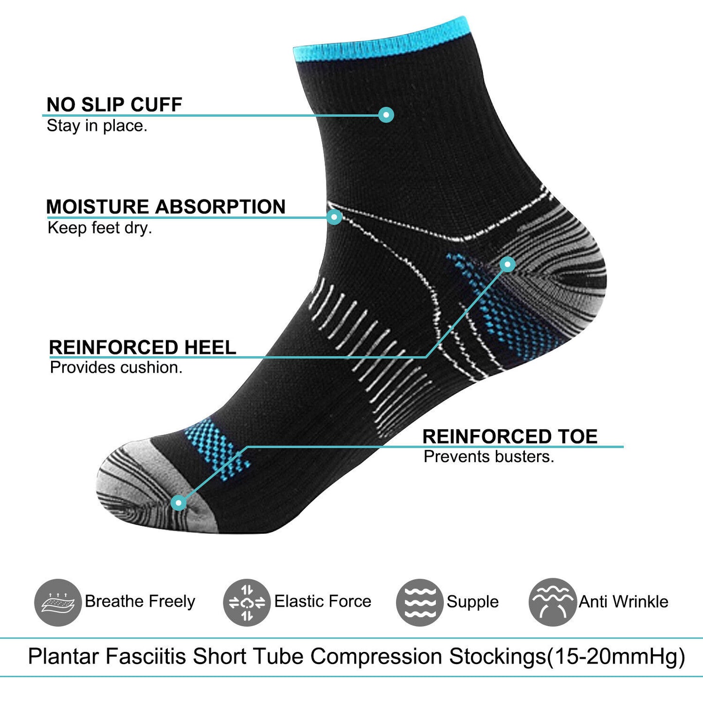 Compression Socks Ankle Support Sleeves