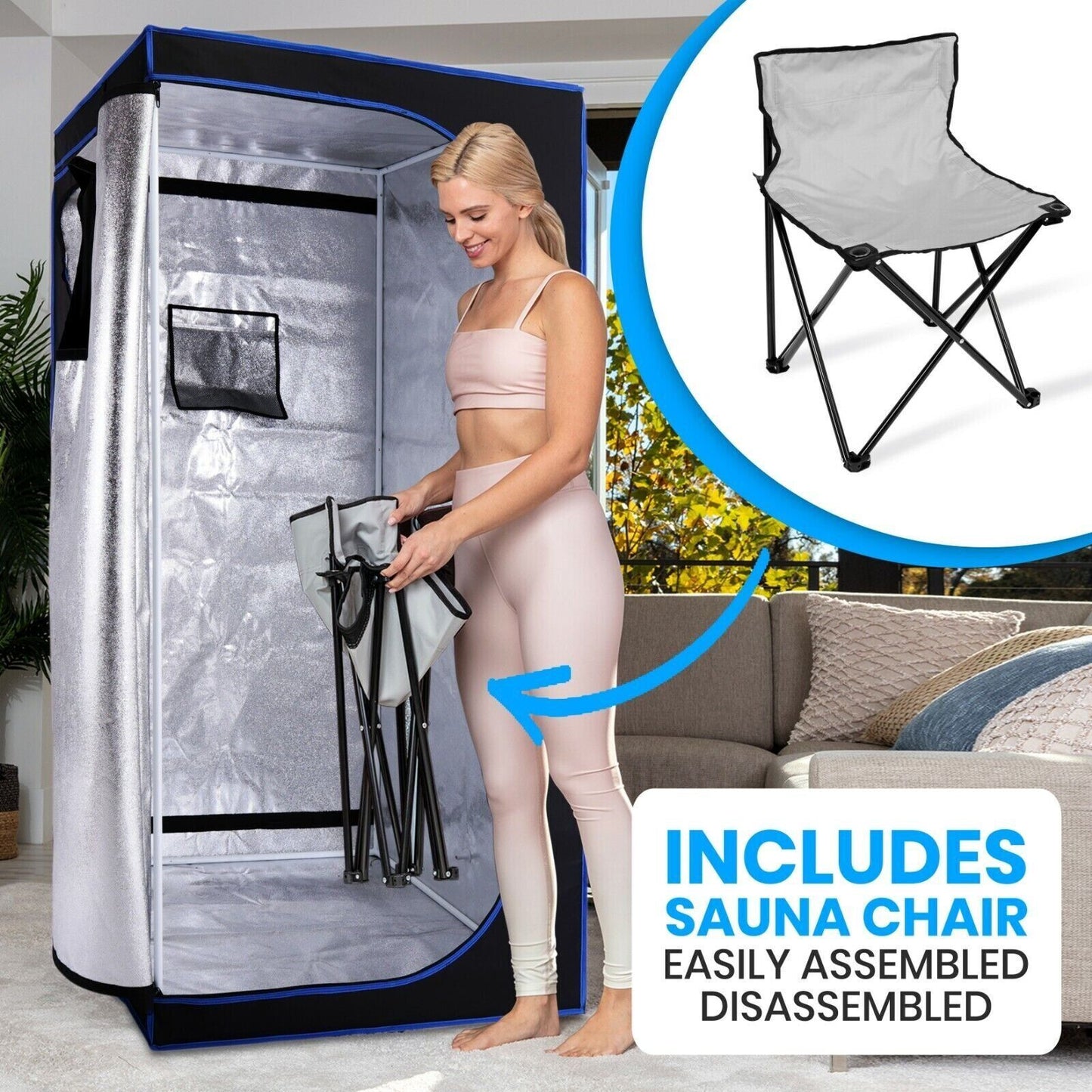 Personal In-Home Heated Sauna