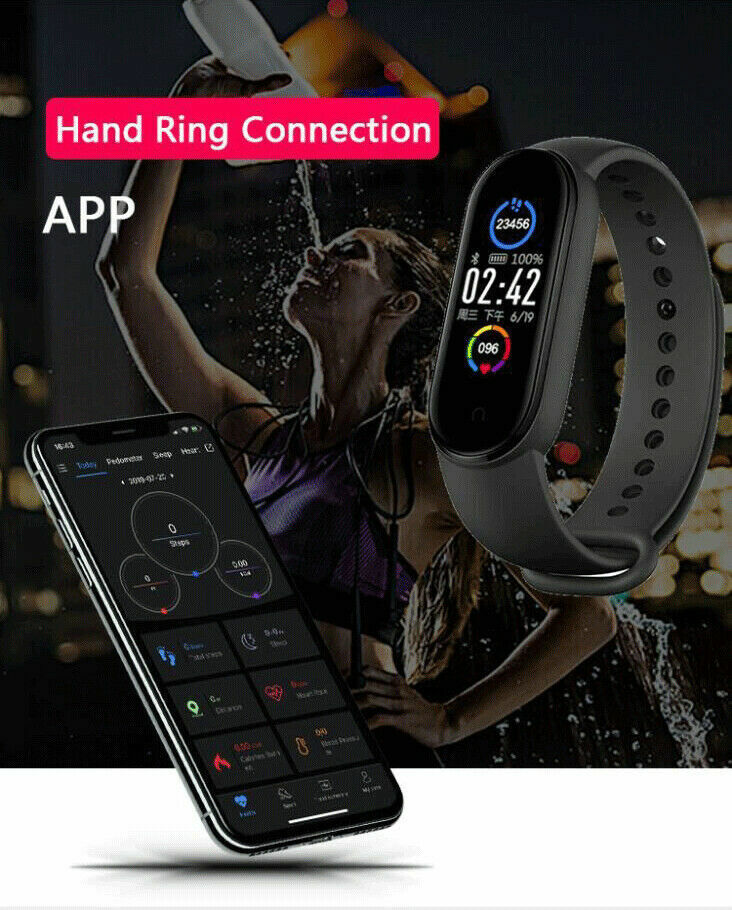 Fitness Tracker with Blood Pressure & Heartrate