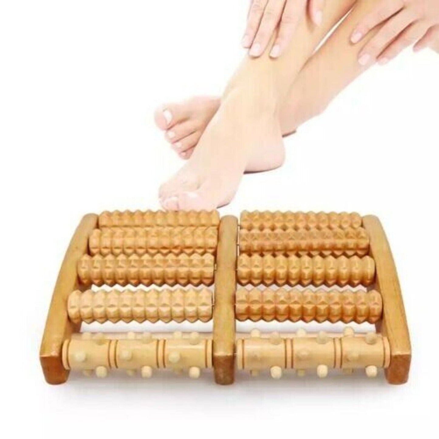 Foot Massager Wooden Roller