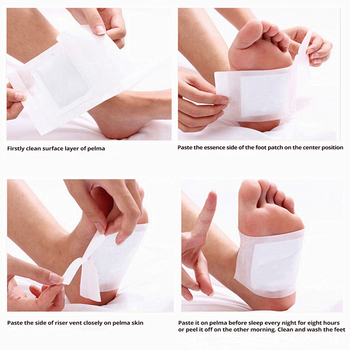 Detoxifying Foot Pads - 100 Pads