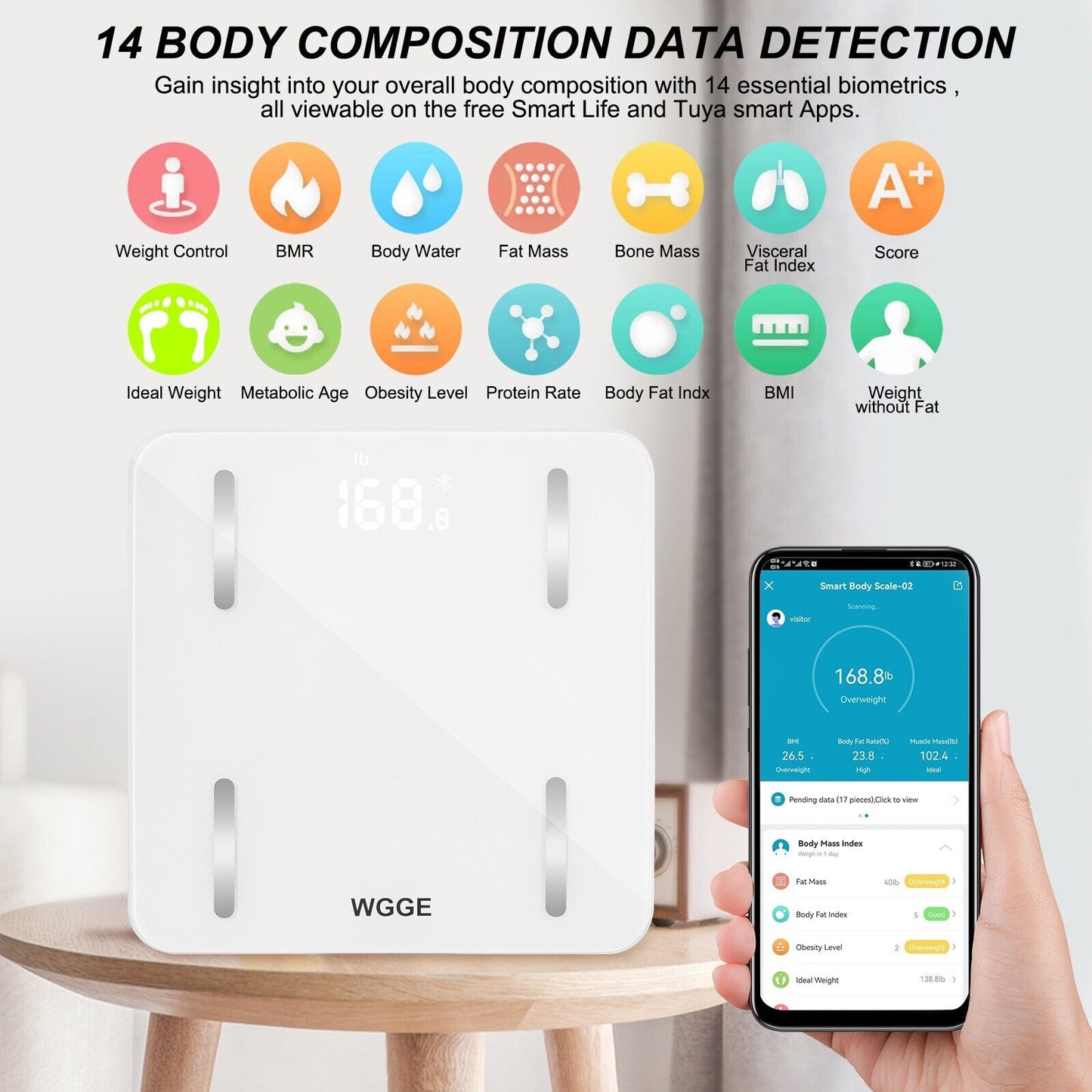 Smart Digital Bluetooth Scale