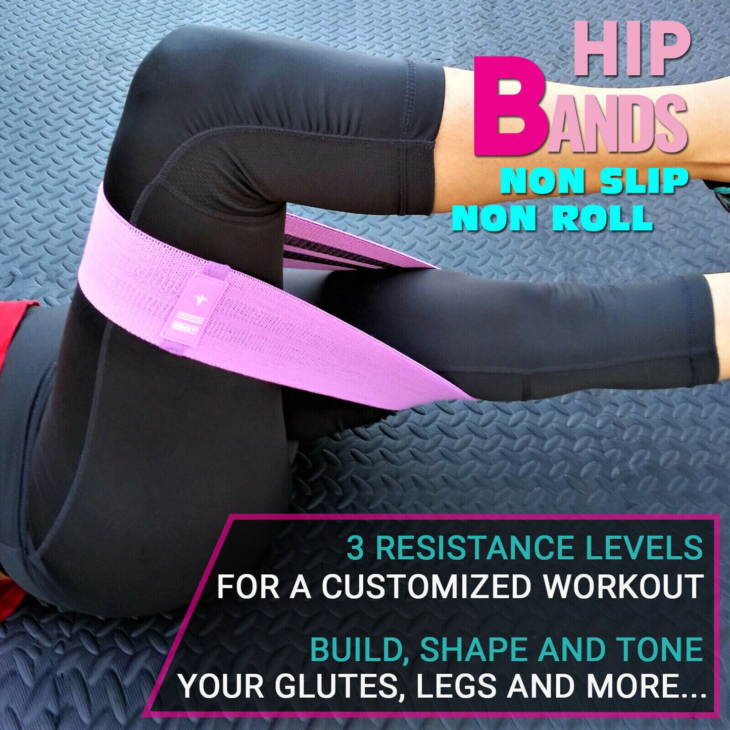 Cloth Resistance Band Loops