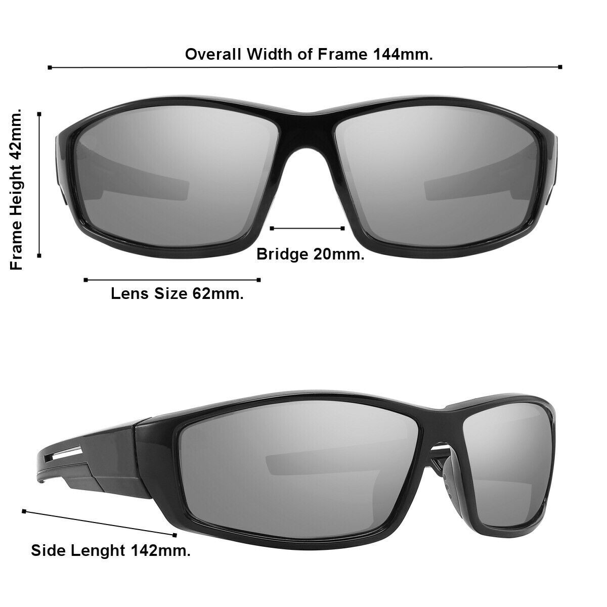 Polarized Vertex Men's Anti Glare Sunglasses