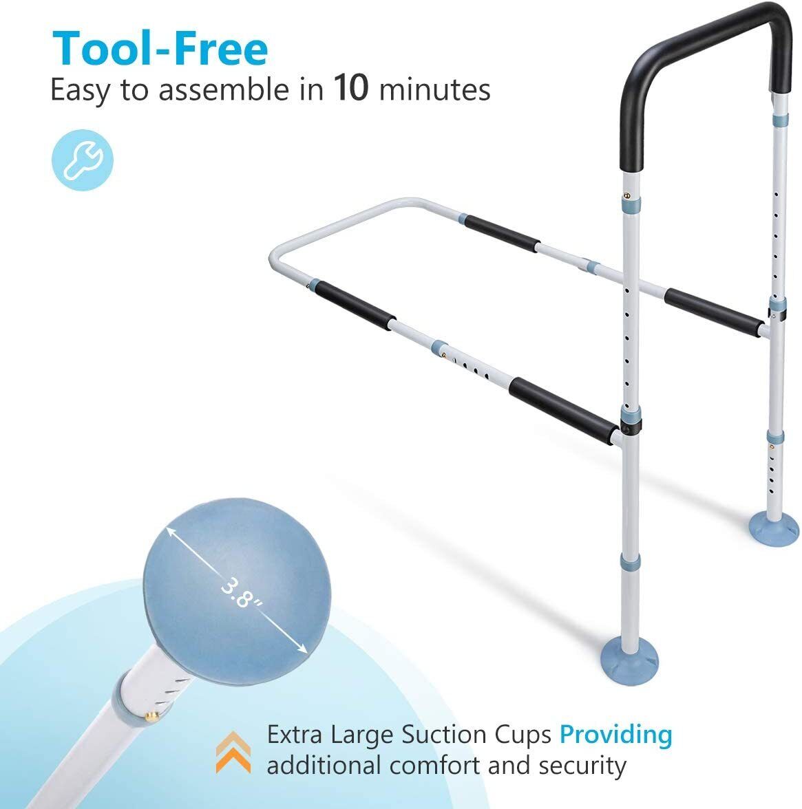Bed Safety Rail Grab Bar