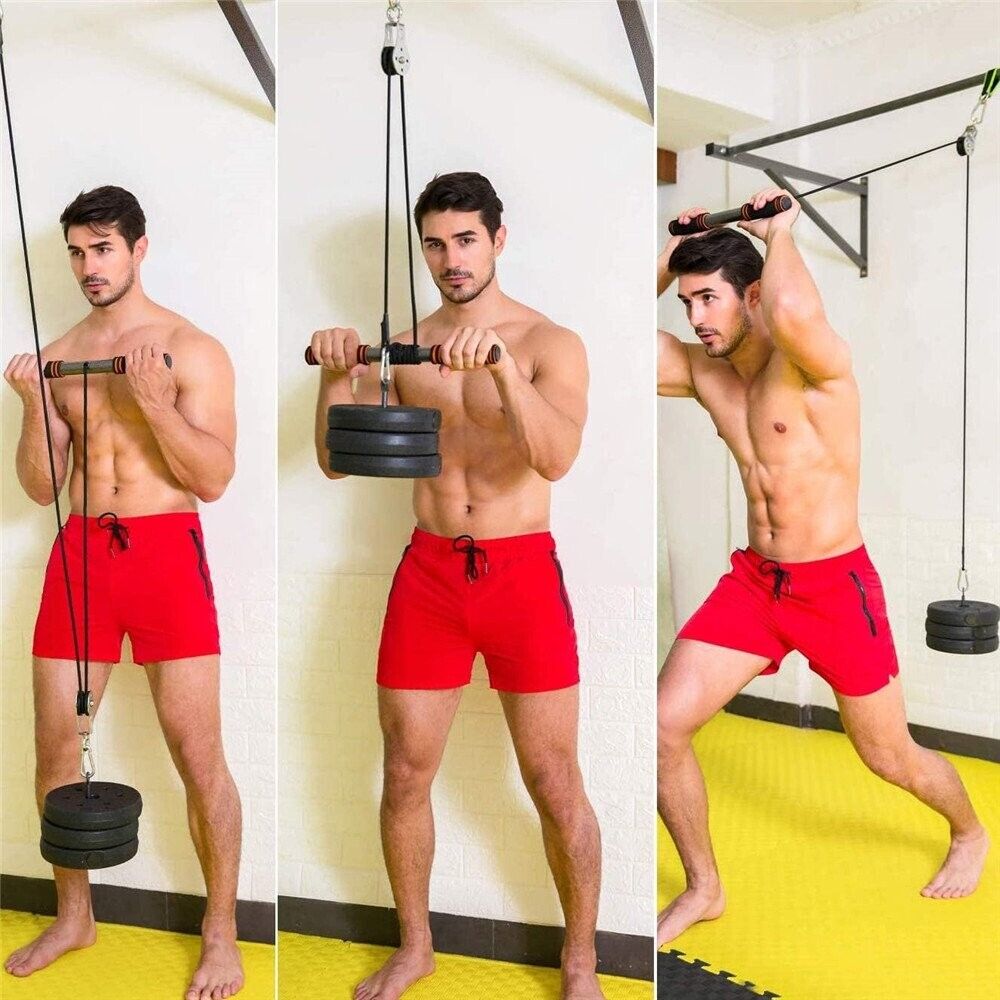 Arm Strength Pulley & Cable Set