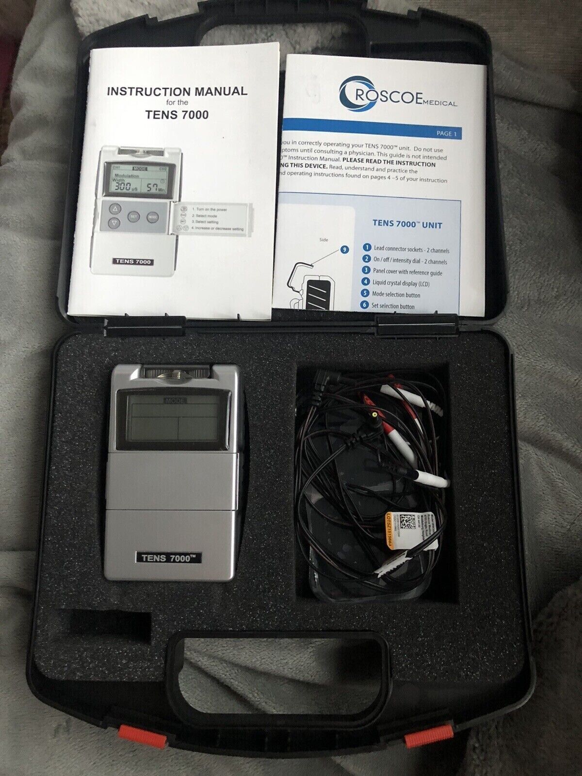 TENS Electrical Stimulation Unit (Pain Relief Management)