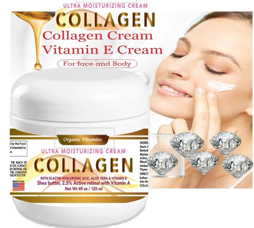 Collagen & Elastin Skin Cream - Firming Anti-Aging Face Care
