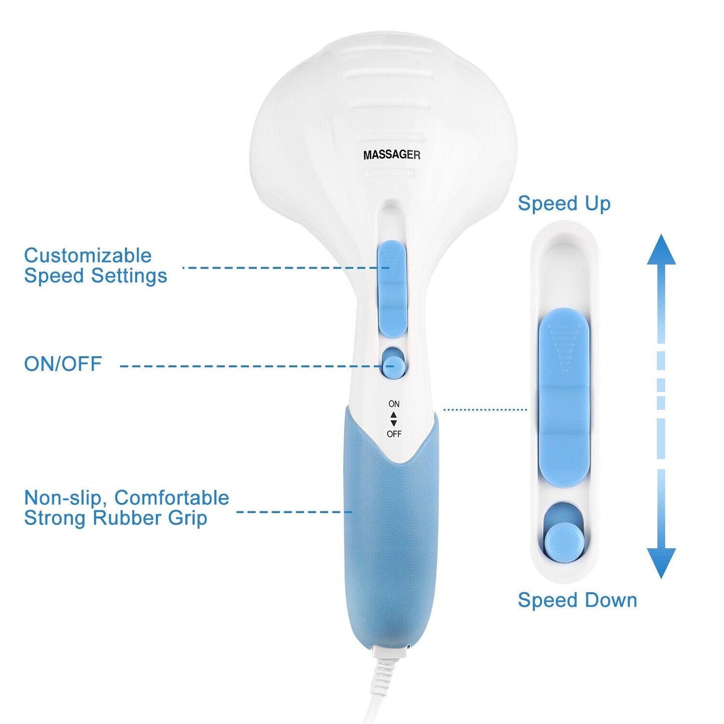 Handheld Full Body Electric Massager