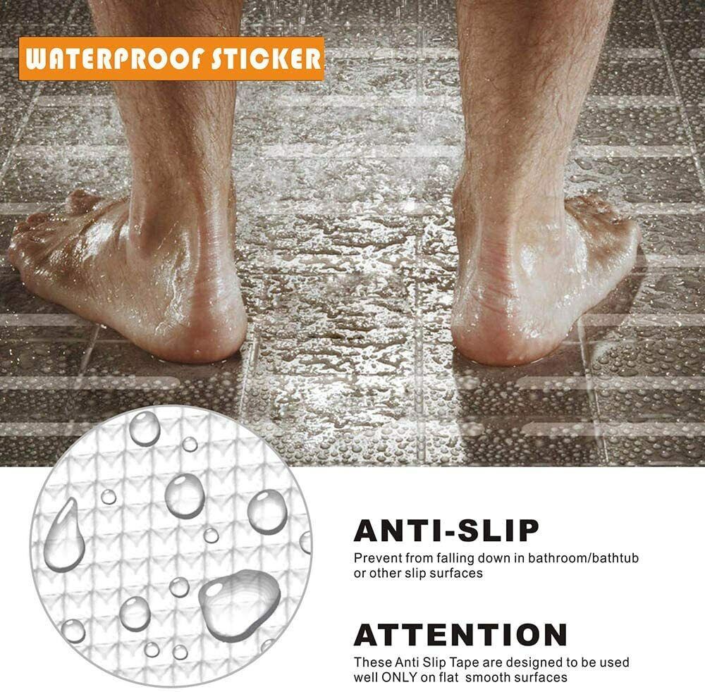 Bath & Shower Anti Slip Safety Stickers (Pack of 24)