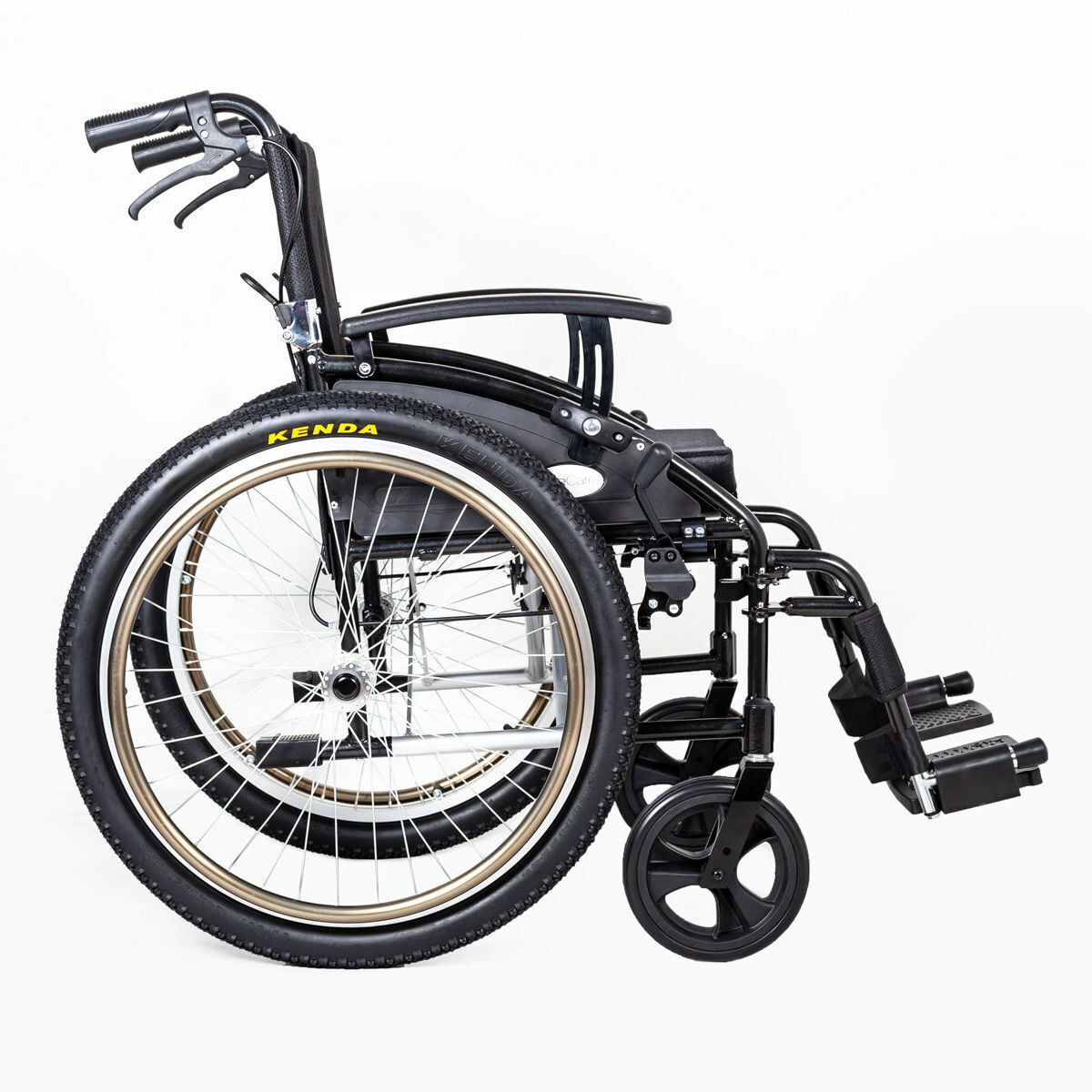 Self-Propelled Outdoor All-Terrain Folding Wheelchair