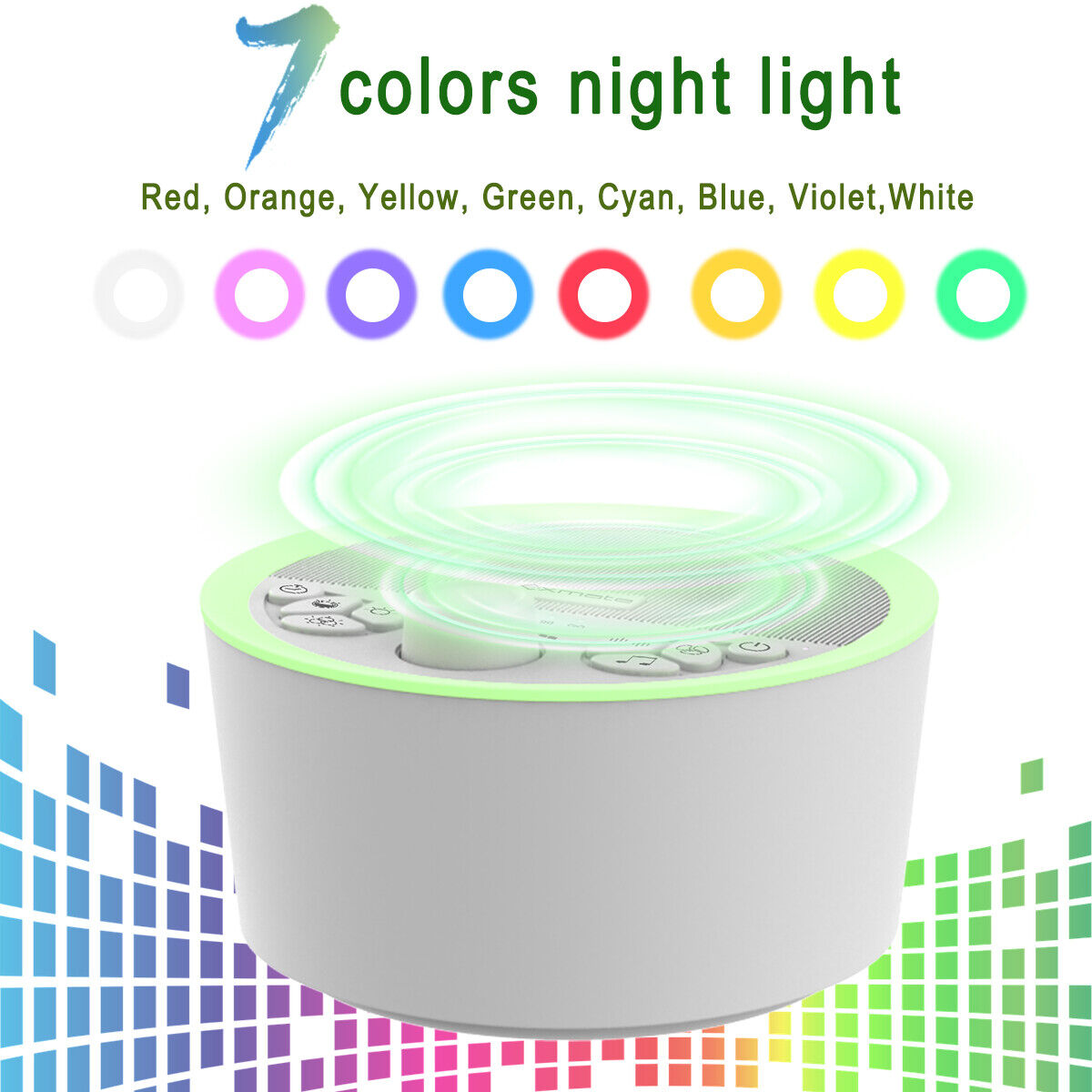 White Noise Sleep Machine (29 Sounds)