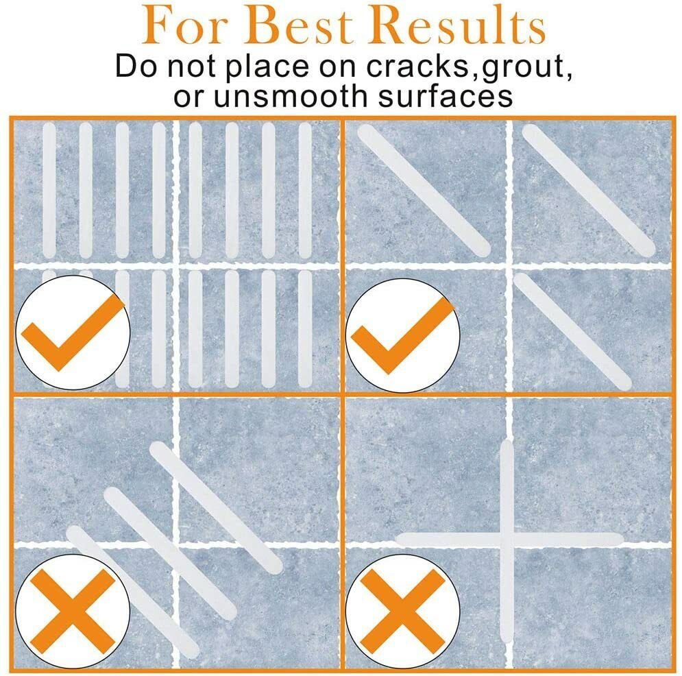 Bath & Shower Anti Slip Safety Stickers (Pack of 24)