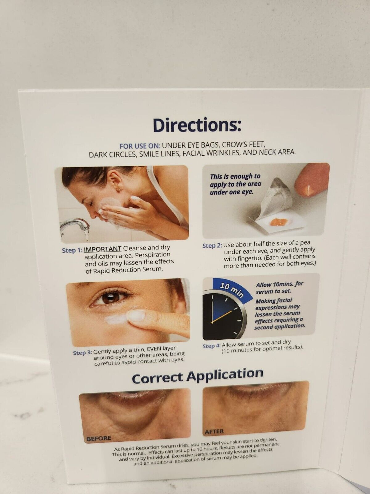 Rapid Reduction Serum - Reduce Under-Eye Bags & Wrinkles