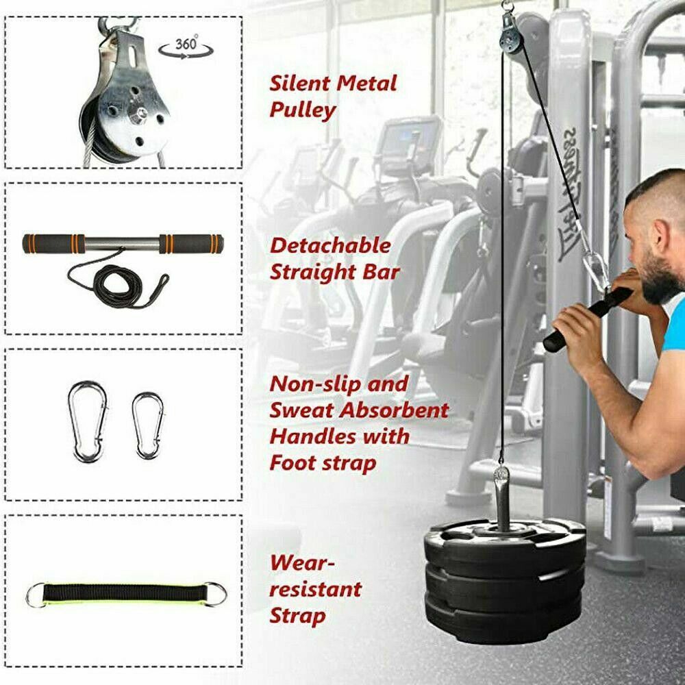 Arm Strength Pulley & Cable Set