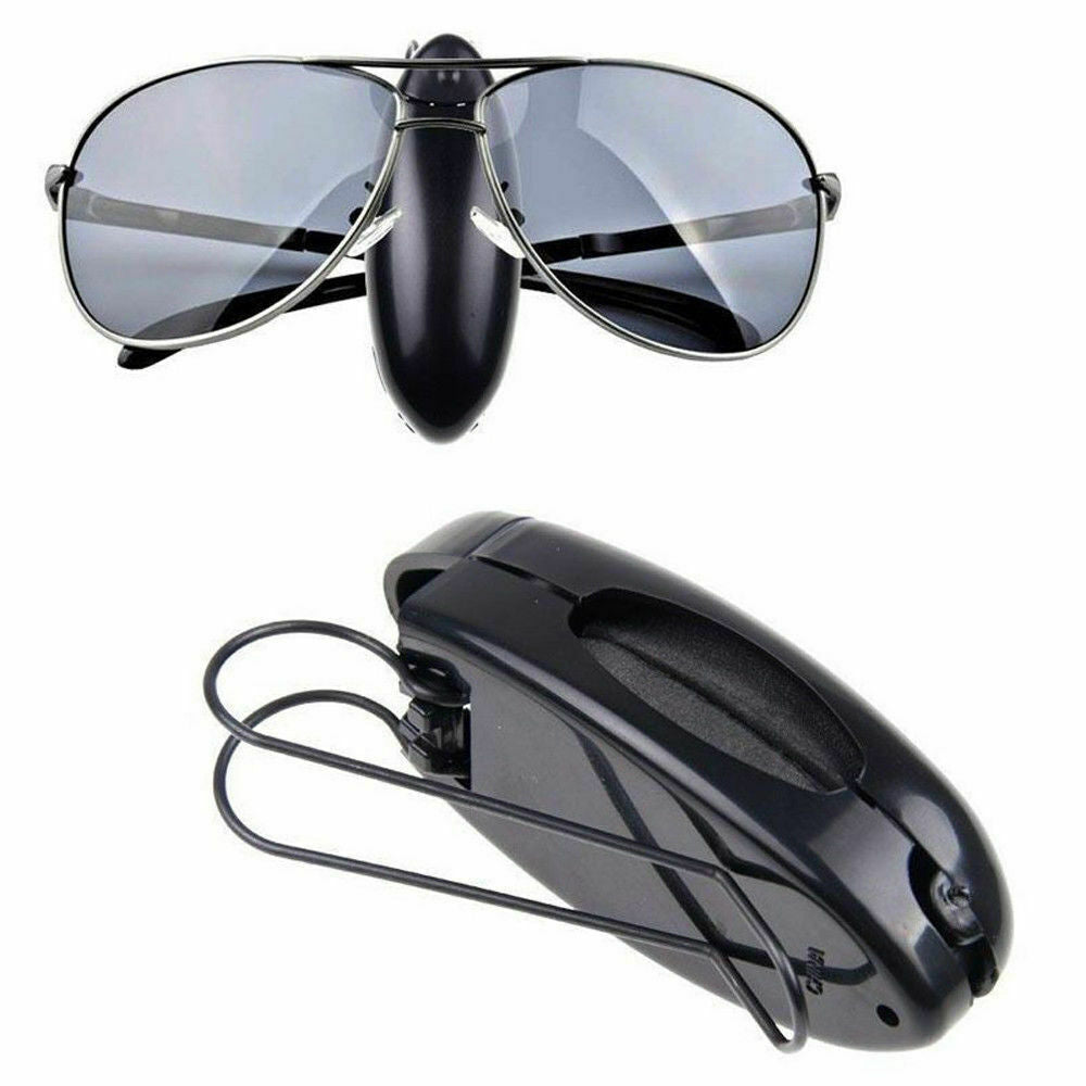 Car Sun Visor Clip Holder For Glasses/Sunglasses 3-Pack