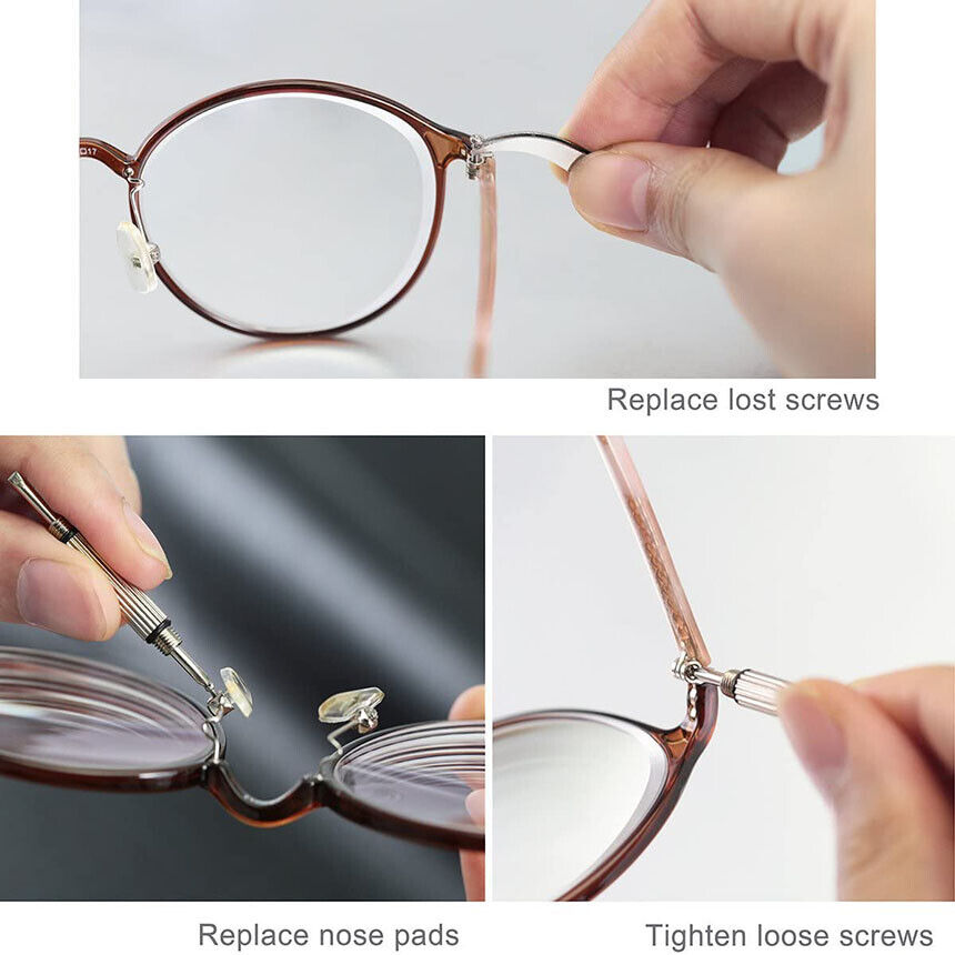 Eyeglass Repair Tool Kit and 1000 Parts