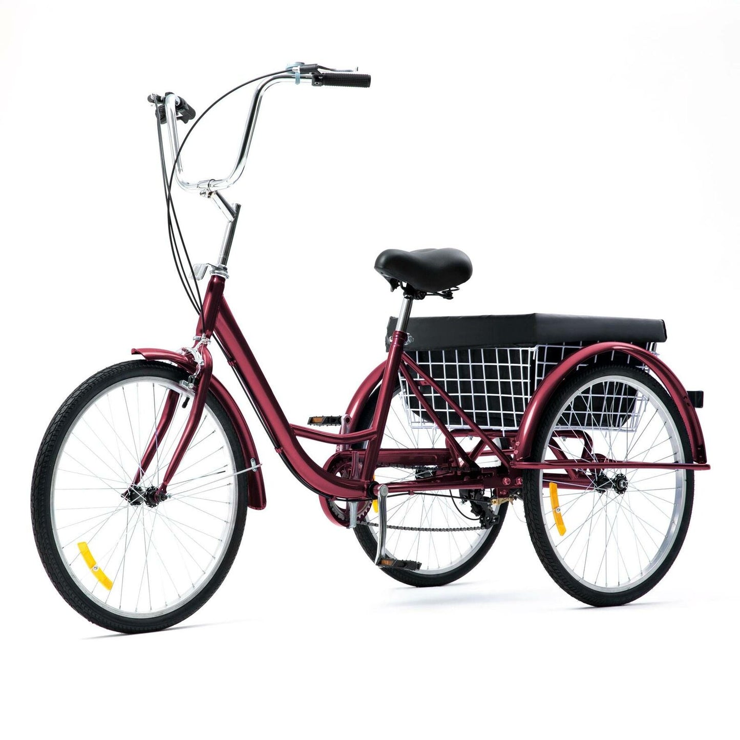 Adult Tricycle Cruiser with Large Basket