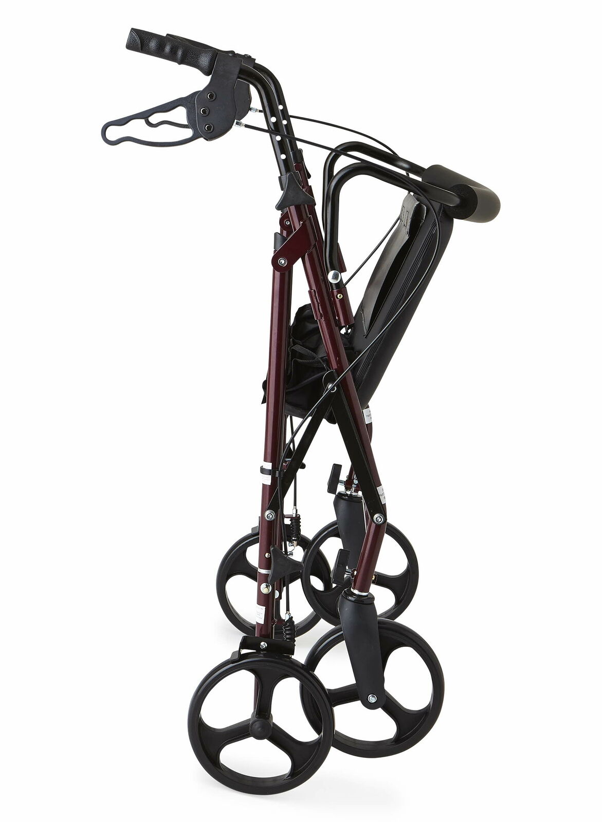 Heavy Duty Steel Bariatric Rollator - 500 lb Weight Capacity
