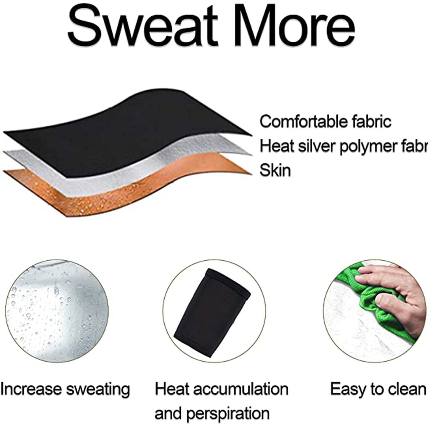Sauna Sweat Arm Bands