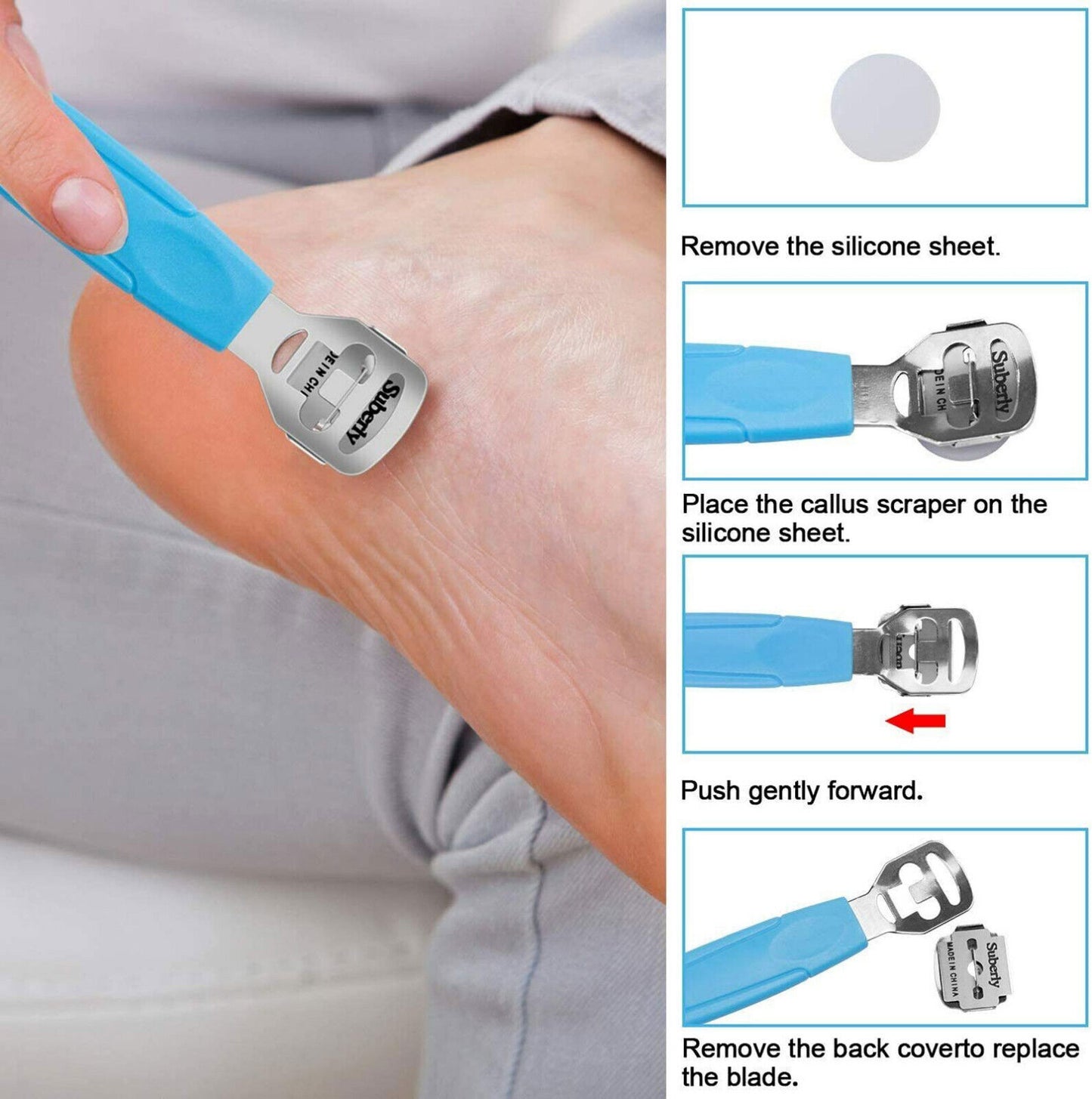 10 Piece Pedicure Tool Set