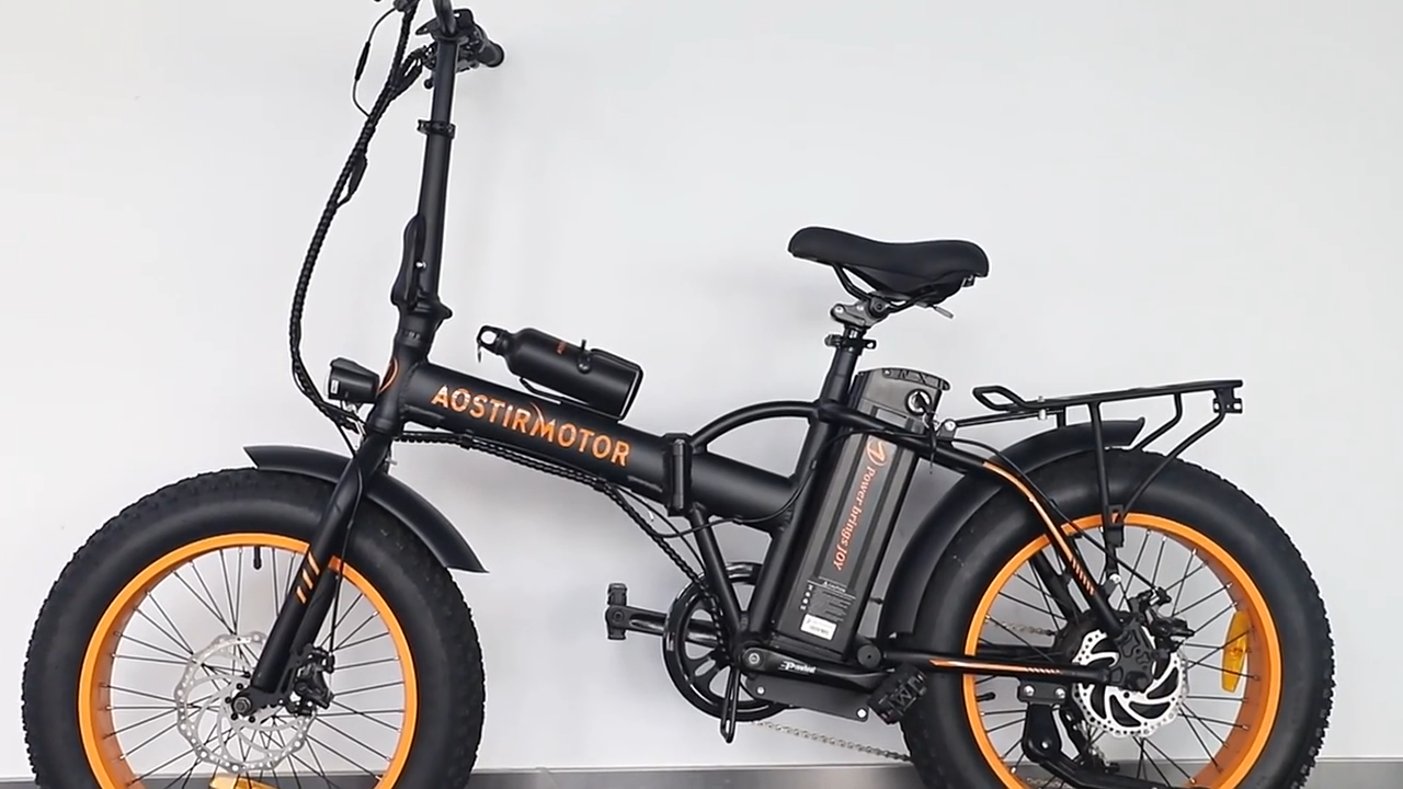 Fat Tire Electric Folding Ebike for Adults