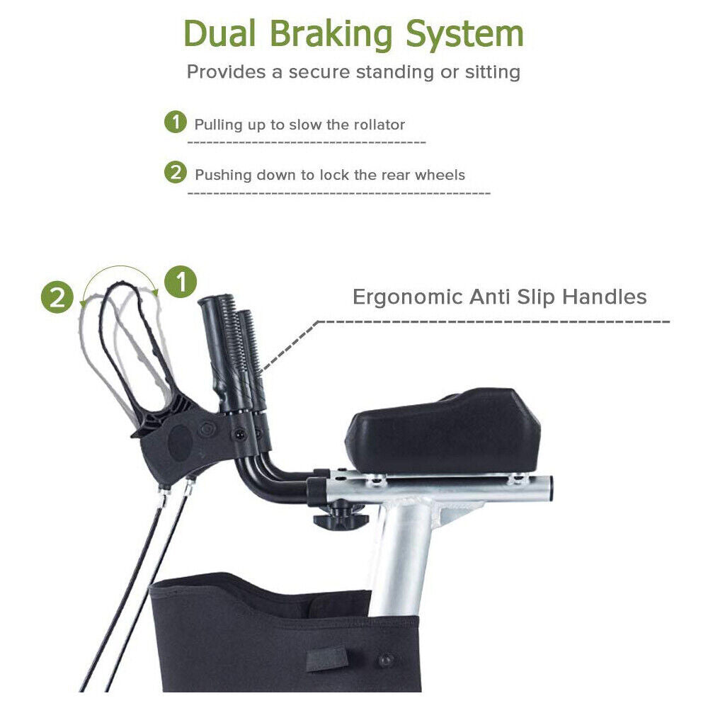 Stand Up Rollator Walker