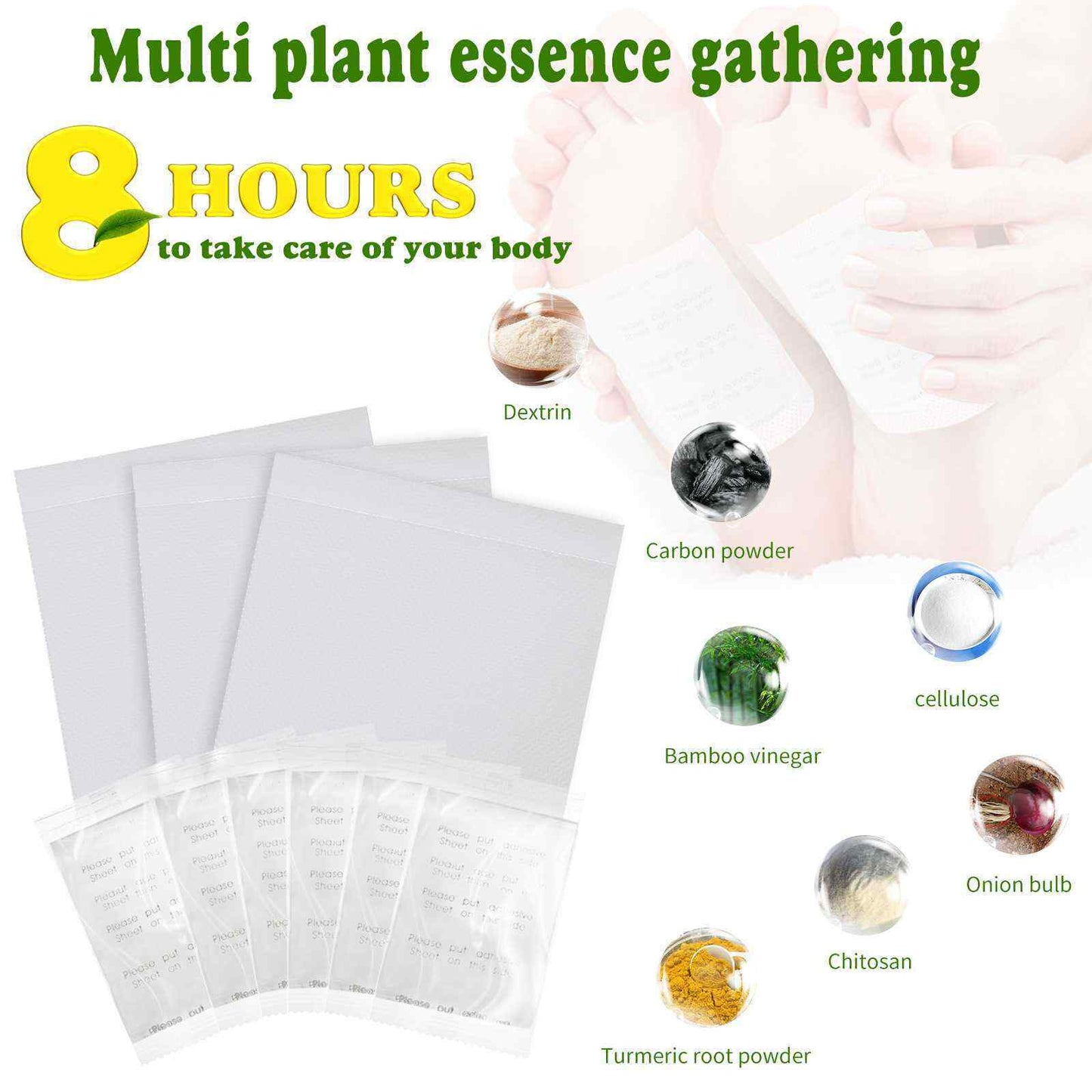 Detoxifying Foot Pads - 100 Pads
