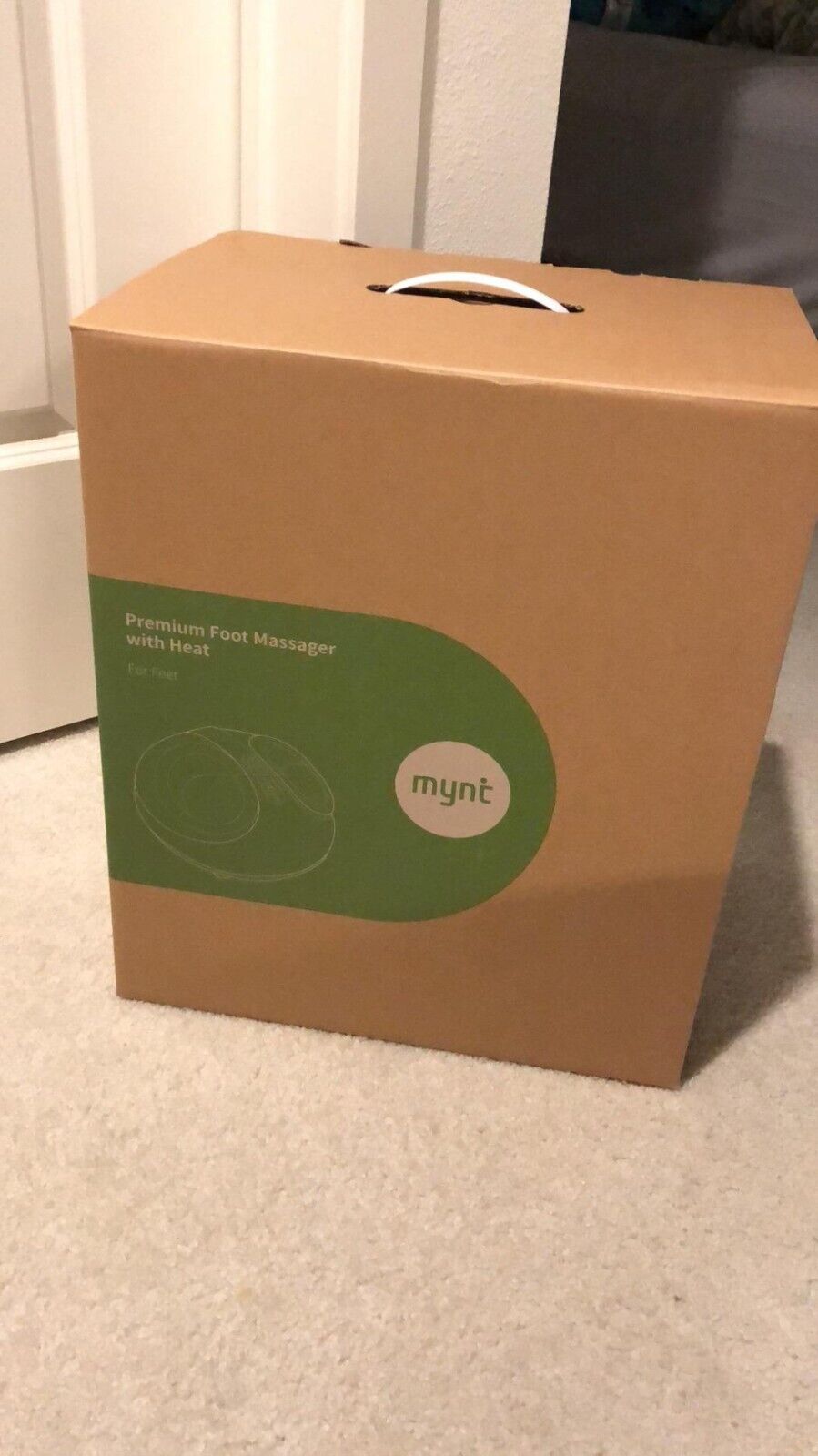 Foot Massager Shiatsu Rolling W/ Heating Multi-Mode Kneading Air Pressure