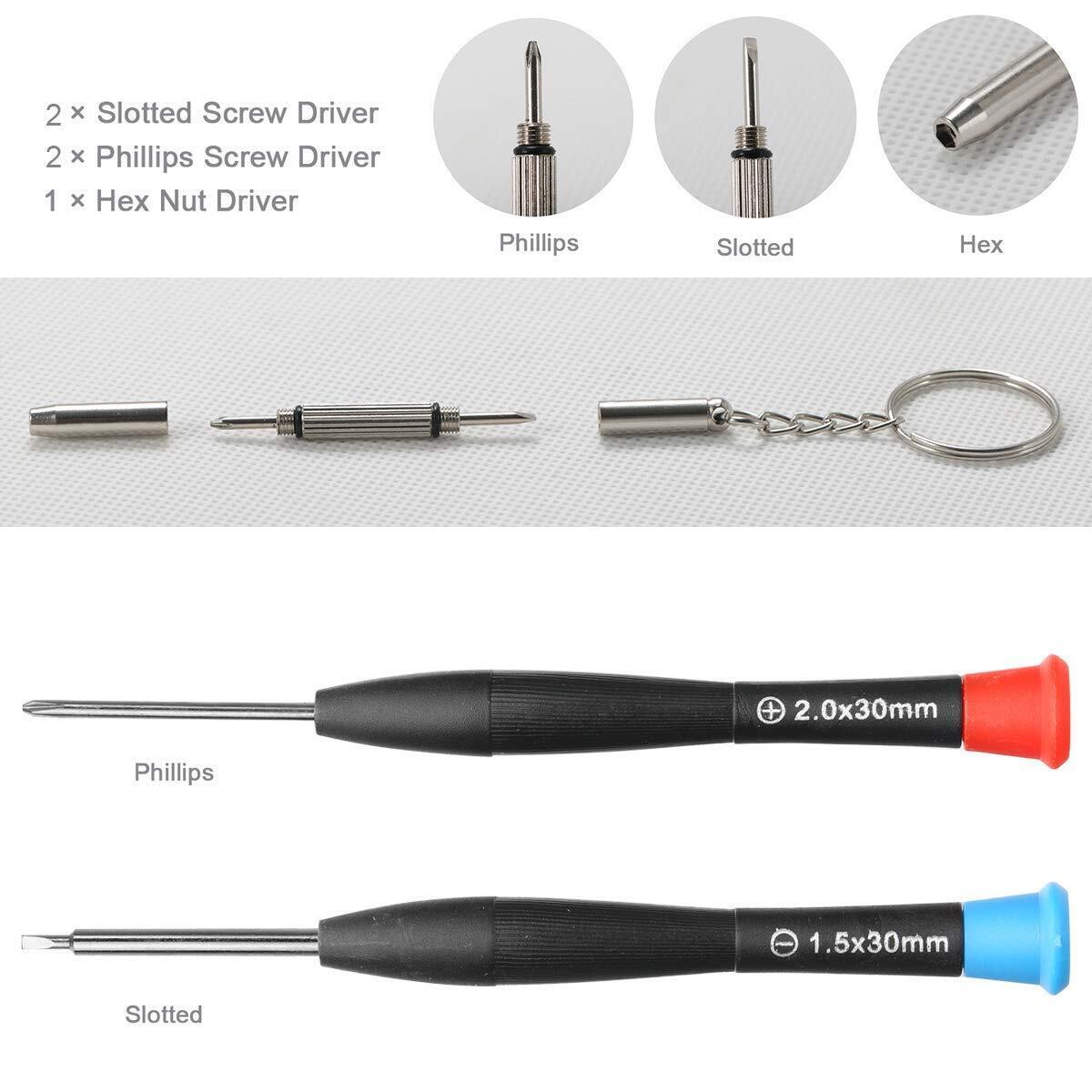 Eyeglass Repair Tool Kit and 1000 Parts