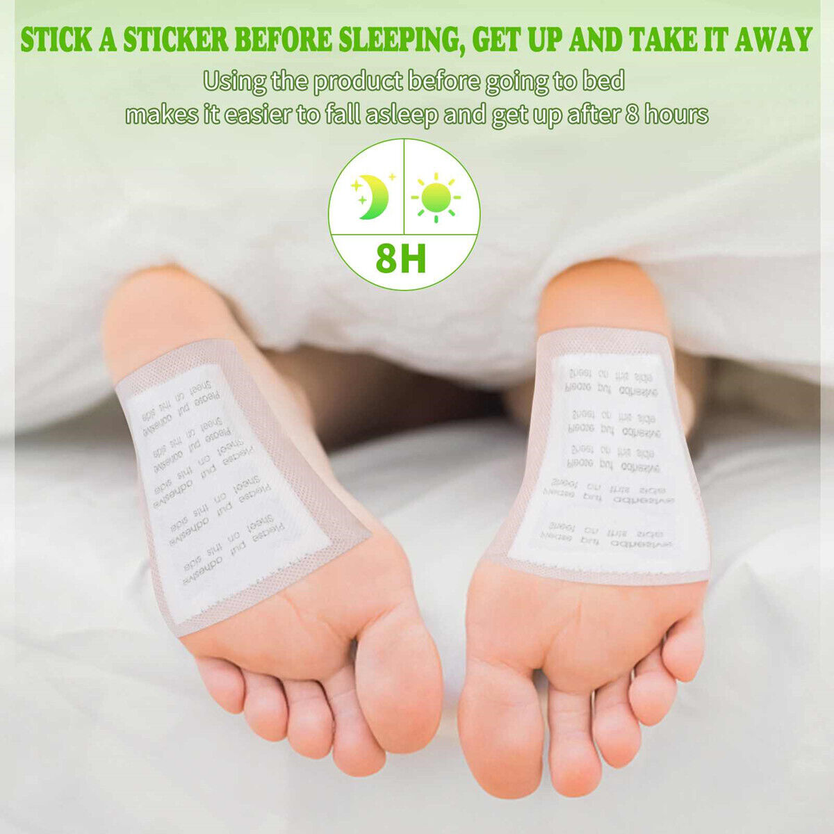 Detoxifying Foot Pads - 100 Pads