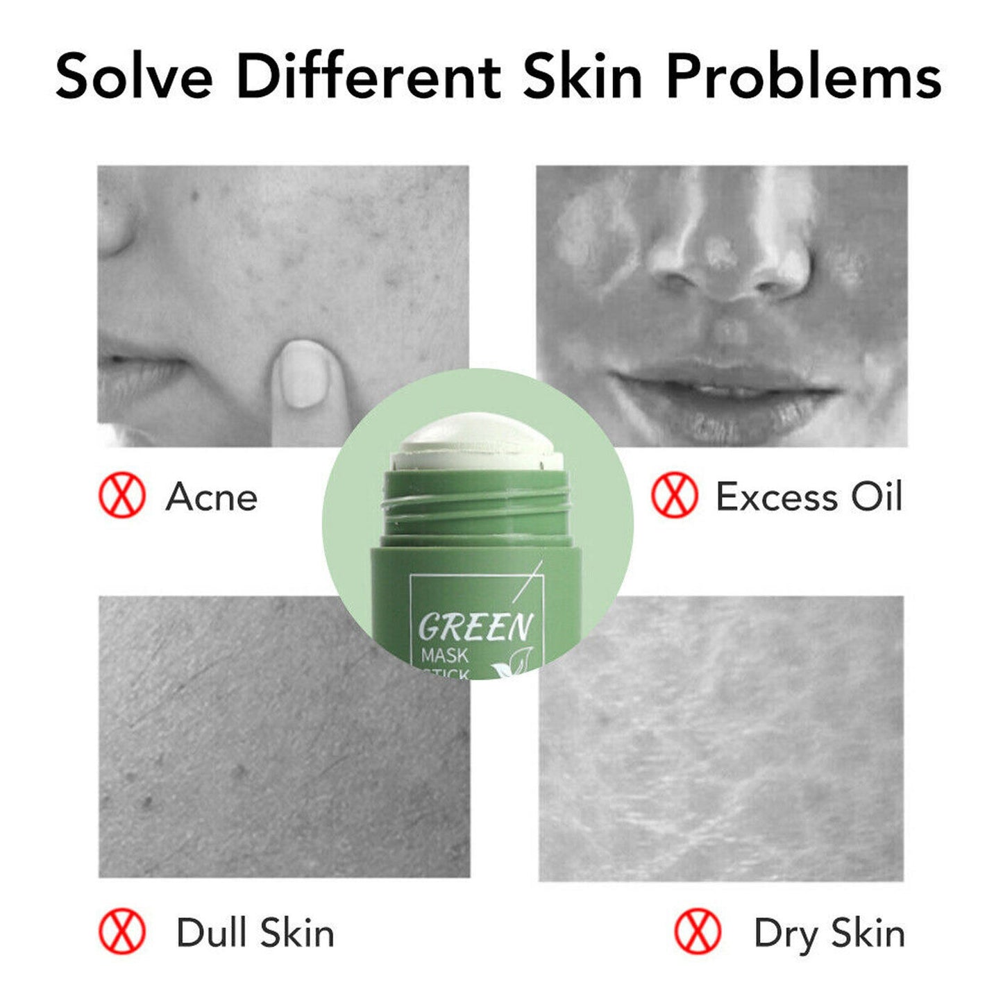 Green Tea Clay Cleansing Mask Stick
