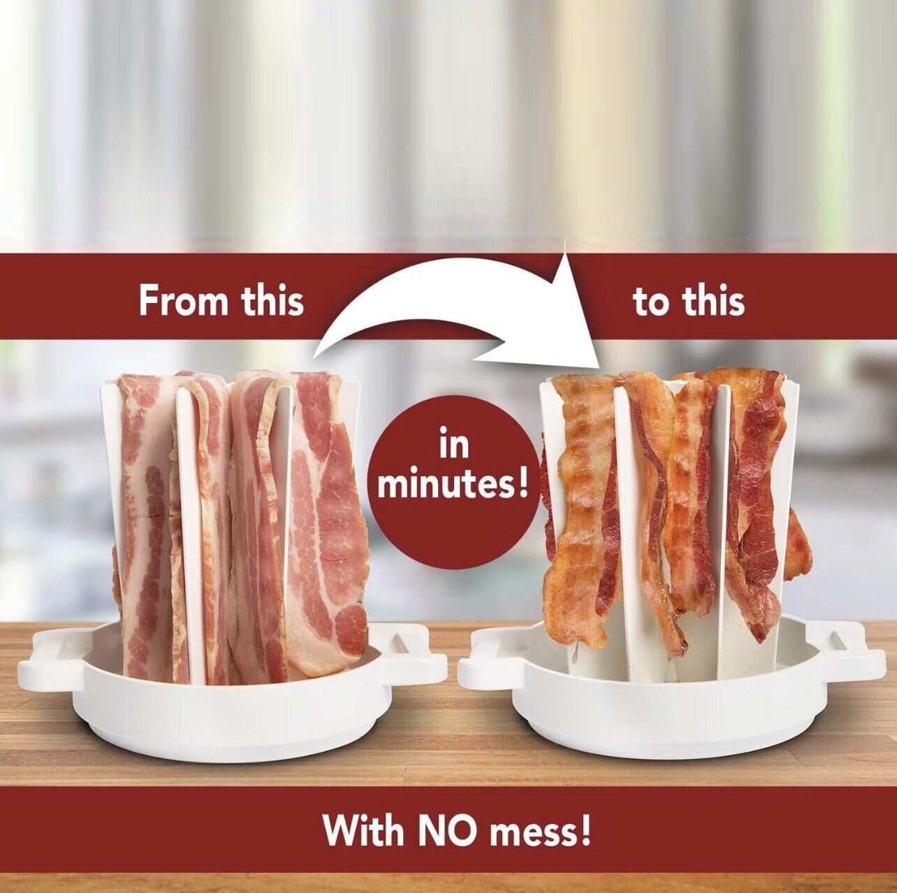 Microwave Bacon Cooker