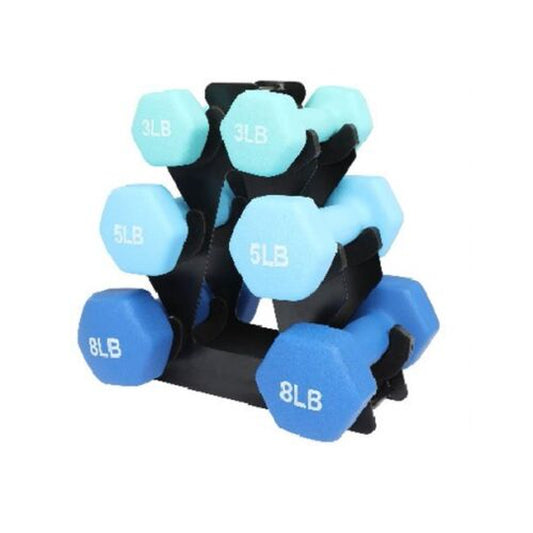 Dumbbell Set with Rack