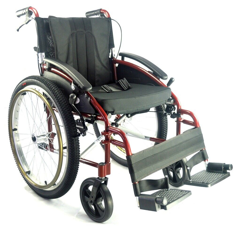 Self-Propelled Outdoor All-Terrain Folding Wheelchair